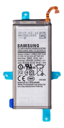 Bateria J8 J810 Sm-j800 Samsung Original