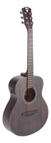 Violão Phx Traveller Px-36 Bk Aço Eletroacústico - Cor Preto Orientação Da Mão Destro