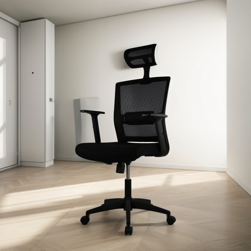 Silla Directiva Bilbao Color Negro Material Del Tapizado Tela Tipo Mesh