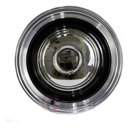 Roda Smoothie Aro 15 6x139 Tala Et 0 C10 D10 Hot Antigos Cor Preta Diamantada