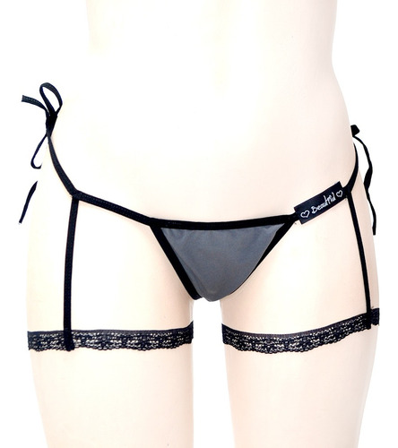 Paq De 5 Tangas Hilo Amarre Lateral Arnés Pierna Tan009 Surt Varios Amarre Lateral Xch-3xg