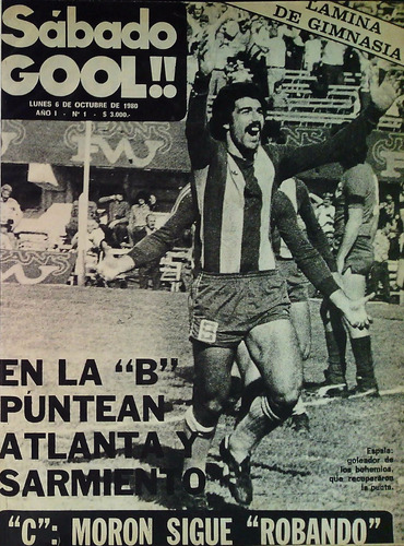 Revista Sábado Gol Ascenso Futbol Argentino Pdf 1980-81