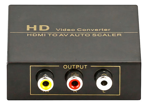 Cirilo Cabos convertidor de vídeo hdmi a av escalador automático kit con 5