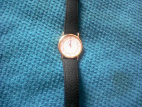 Reloj Seiko Con Baño De Oro.