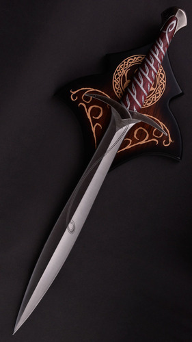 Imagen 2 de 10 de Espada Daga Dardo Sting Señor De Los Anillos Hobbit Oficial