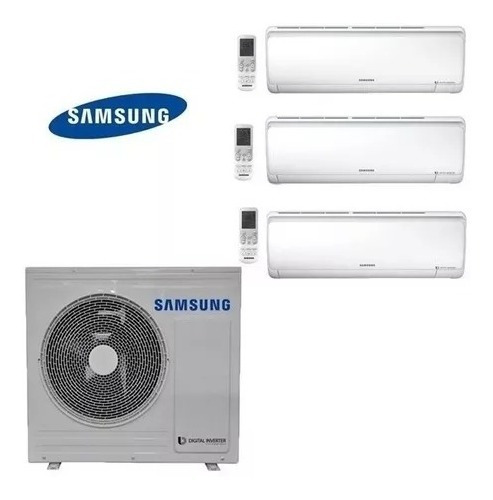 Aire acondicionado Samsung Inverter  inverter  frío/calor  blanco 220V AJ080TXJ3EH