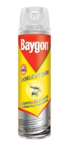 Baygon Insectos Voladores Doble Accion 360 Y 235cm Amarillo