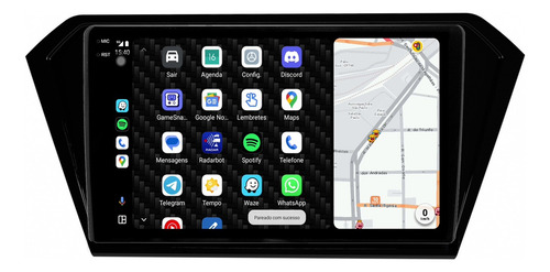 Multimidia Vw Voyage G7 G8 9p Android Carplay 4/64gb + Ré