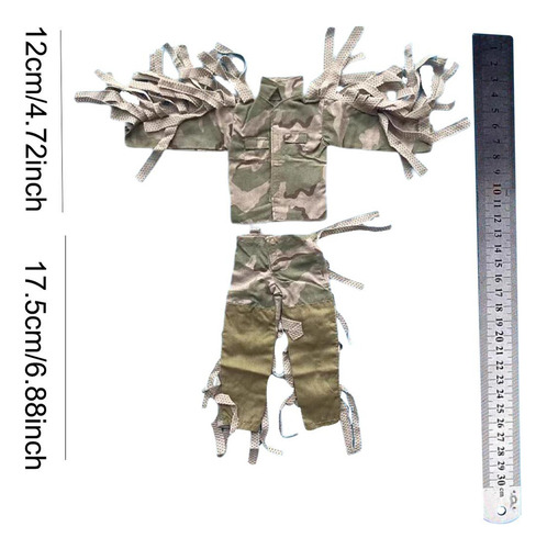 Abrigo Con Pantalones A Escala 1/6, Disfraz Retro Para