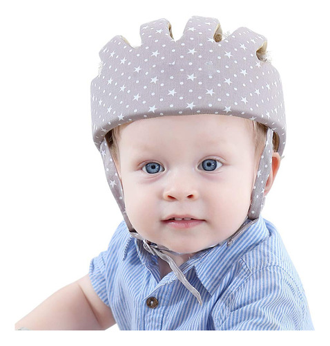 Casco Protector Antigolpes Ajustable Para Bebes En Diseños