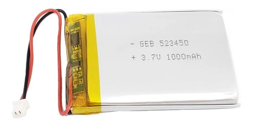 Bateria 3.7v 523450 2 Y 3 Cables 50x34x2mm(elegir Mah)