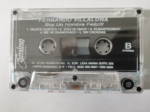 Cassette De Fernando Villa Lona Soy Un Hombre Feliz(#1980 (Usado)