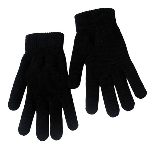 Guantes De Invierno Mujer Lana Tejido Frio Abrigo X 10unid