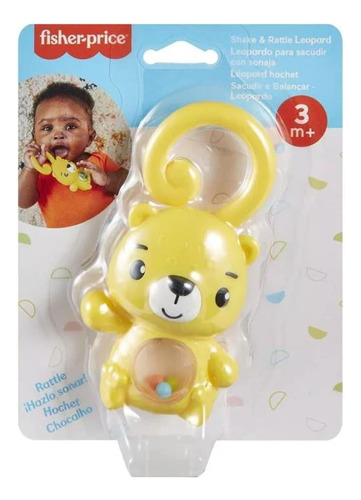 Fisher Price  Sonajero  Para Bebés  Leopardo