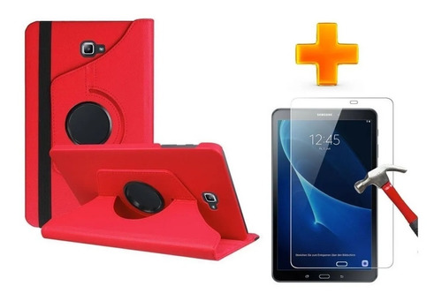 Funda + Cristal Templado Para Galaxy Tab A 10.1 Sm-p580 P585