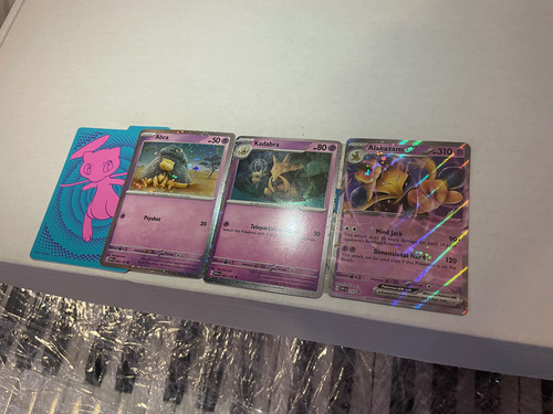 Alakazam Ex Pokemon Tcg Set Tres Cartas (Usado)