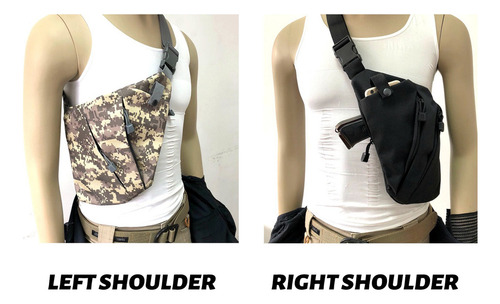 Bolsa Cruzada Impermeable Para Derecha/izquierda Para Hombre