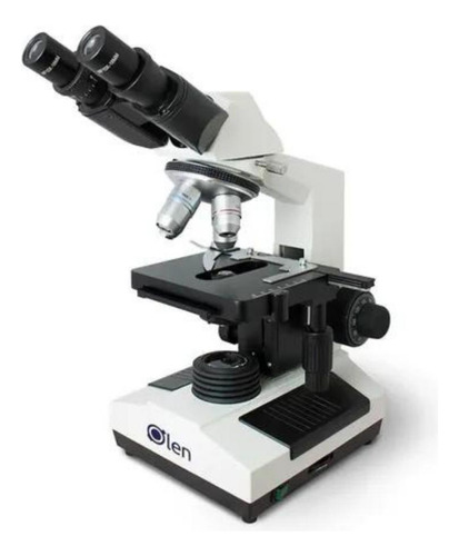 Microscópio Binocular Biológico Acromático Olen, K55-ba