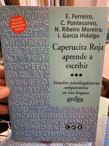 Caperucita Roja Aprende A Escribir. Pontecorv Ferreiro