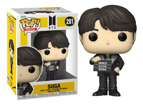 Funko Pop Rocks - Suga 281 - Bts