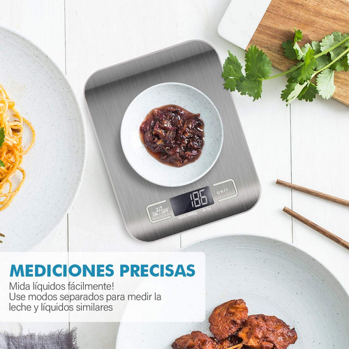Báscula Digital Para Cocina, Báscula Digital Con Pantalla