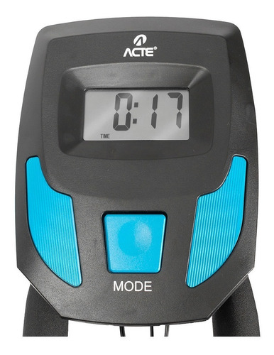 Imagem 3 de 3 de Bicicleta ergométrica Acte Sports Pro E17 para spinning preta e azul
