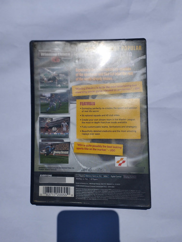 Winning Eleven 6 World Soccer Ps2 Playstation 2 (Usado)