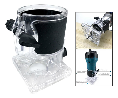 Trimmer Base Pp Recortadora Eléctrica Cubierta Transparente
