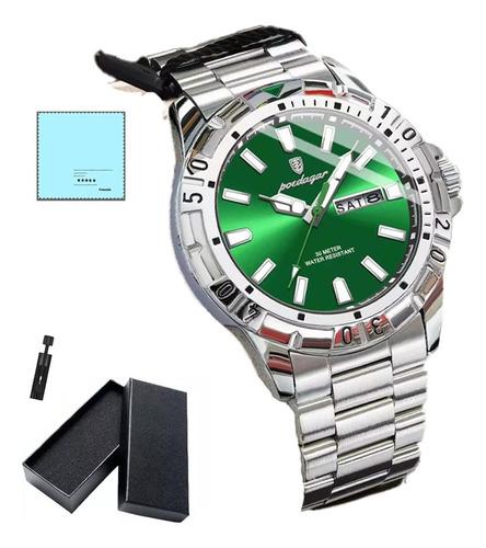 Reloj Impermeable Para Hombre Con Indicador De Fecha