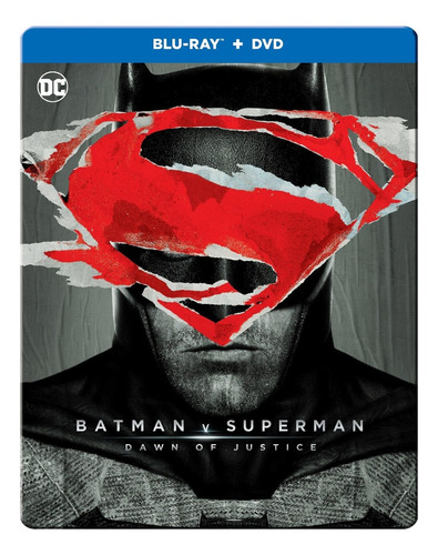 Blu-ray + Dvd Batman V Superman Ultimate Edition / Steelbook