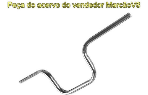 Imagem 9 de 10 de Guidão Cromado Honda Titan 125 2000 A 2001 Gu-70hc