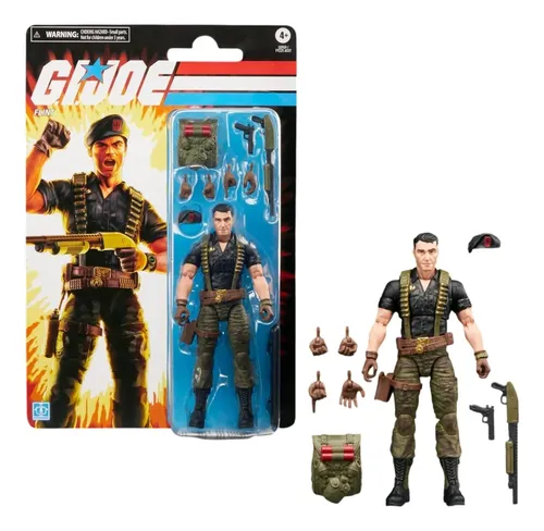 G.i. Joe Classified Series Retro Cardback Flint | MercadoLivre