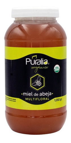 Miel Orgánica Puralia Multifloral Liquida Tarro 1050gr. 