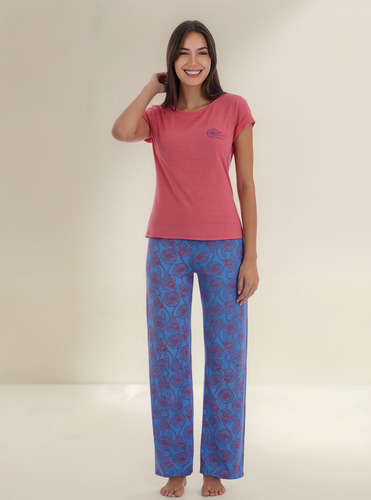 Pijama De Mujer Skiny Modelo 77818 - Comodidad Y Estilo