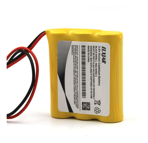 Paquete De 2 Baterías De Repuesto Ni-cd De 3.6v 700mah Para 