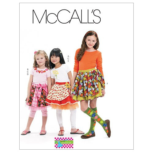 Mccall's Patterns M6066 Falda Leggings Aplique Talla Cce