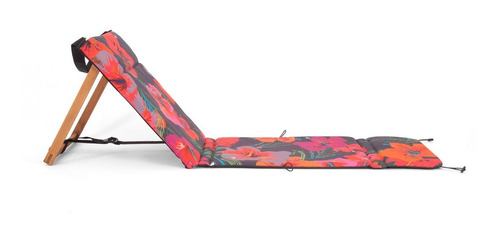 Imagen 4 de 10 de Reposera Plegable Chilly Diseño Hibiscus