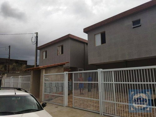 Casa Com 2 Dormitórios À Venda, 45 M² Por R$ 209.000,00 - Parque São Vicente - São Vicente/sp - Ca1243