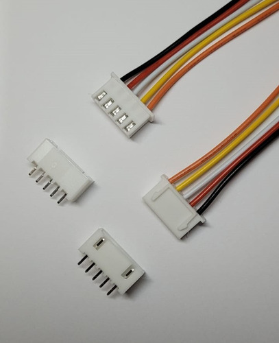 Conector Xh 5 Vias Passo 2,54mm Macho/fêmea (10 Pares)