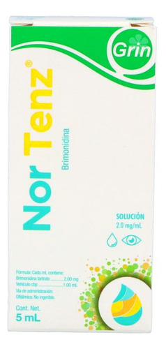 Nor Tenz 2 Mg Solución Caja Con Frasco Gotero 5 Ml