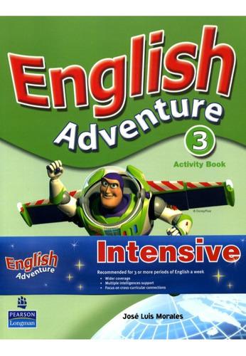 English Adventure 3 - Intensive - Activity Book, De Classics Longman. Editorial Pearson Education Limited, Tapa Blanda En Inglés