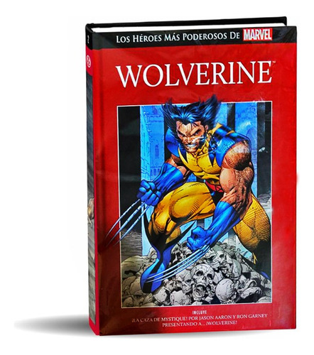 Novela Gráfica Marvel Red - Wolverine