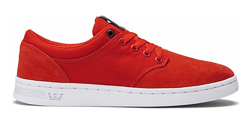 Tenis Supra Chino Court Risk Red Demitasse