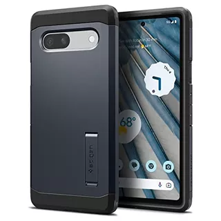 Funda Para Google Pixel 7a Spigen Tough Armor Metal Slate