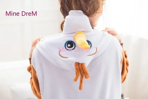 Disfraz De Pijama De Muñeco De Nieve De Frozen Cos