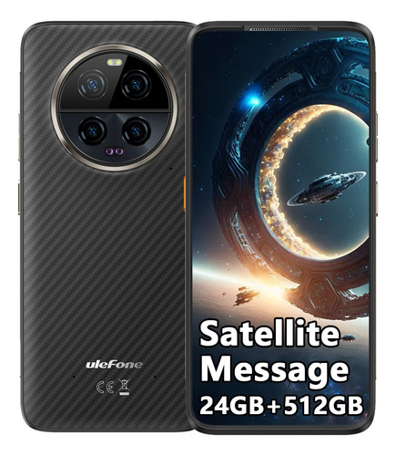 Ulefone Armor 23 Ultra 5g Celular Mensaje Satelital 6.78''fhd+120hz,24gb+512gb,5280mah 120w,móvil Resistente,dimensity 8020 Andriod13 Dual Sim Ip68