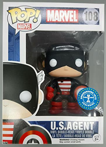 Agente De **** Pop Marvel Comikaze Exclusivo Vinil Bobblehea