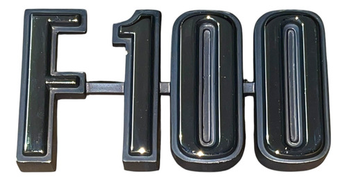 Emblema Insignia Guardabarros Ford F100 1974/1981 Metal