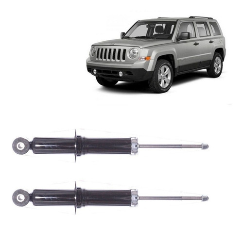 Par Amortiguadores Traseros Para Jeep Patriot 2.4 2007 2013