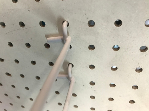 Gancho Blister Perfocel Panel Perforado 3/16 Caja 50 Pzs